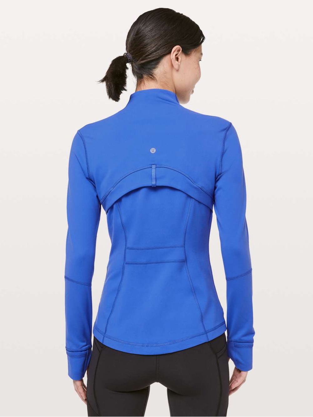 Lululemon Define Jacket Blazer Blue Hiking Athletic Jacket Size 8 - Picture 3 of 9